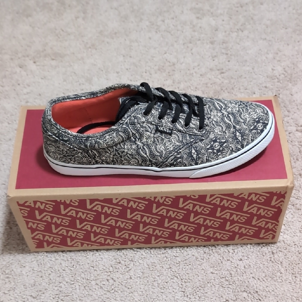 Vans Monochrome Patterned Sneakers